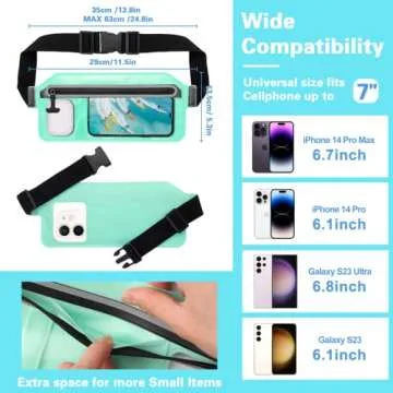 SJEhome Waterproof Phone Pouch - Ultimate Protection for Devices