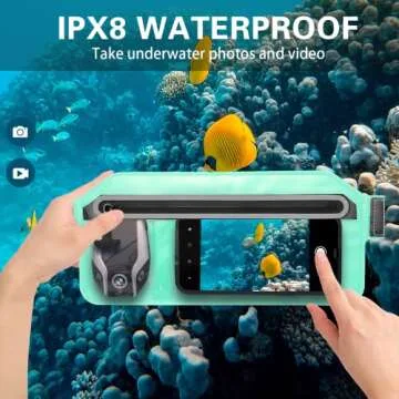 SJEhome Waterproof Phone Pouch - Ultimate Protection for Devices