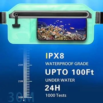 SJEhome Waterproof Phone Pouch - Ultimate Protection for Devices