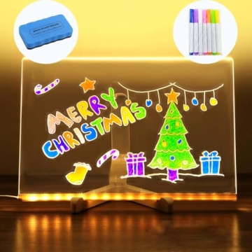 Bright and Creative Acrylic LED Note Board for All Ages