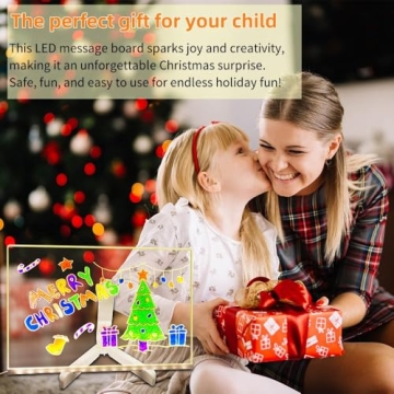 Bright and Creative Acrylic LED Note Board for All Ages