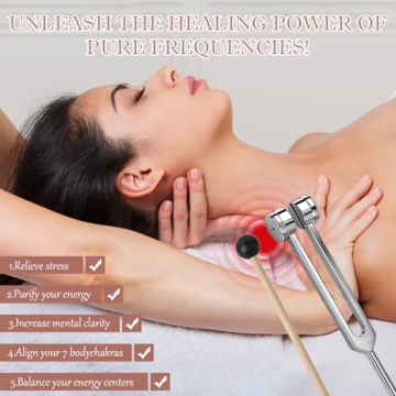 Tuning Fork Healing Set for Meditation and Sound Therapy