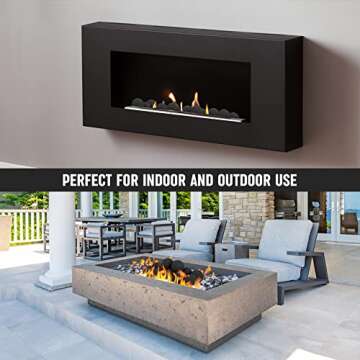 Stanbroil Ceramic Fire Balls - Durable 3” Fire Stones