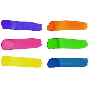 Vibrant Liquid Watercolor Paint Set for Kids' Crafts