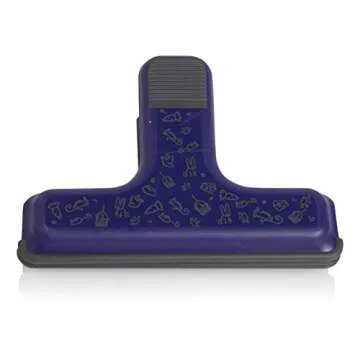 Lixit Food Bag Sealing Large Heavy Duty Clip for Food Storage Bags, Dog Food and Other Uses. (Purple...