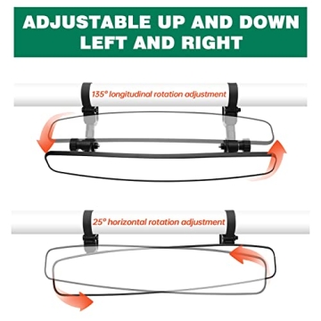 SHEJISI Rear View UTV Mirrors for Optimal Safety and Visibility
