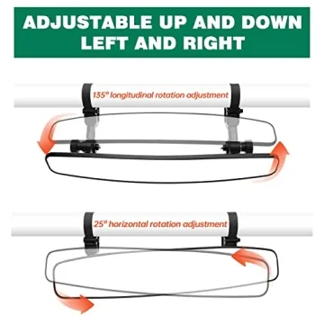 SHEJISI Rear View UTV Mirrors for Optimal Safety and Visibility