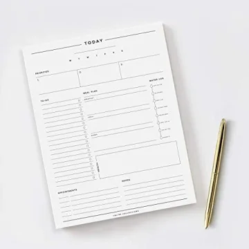 Bliss Collections Daily Planning Pad - Minimalist Planner