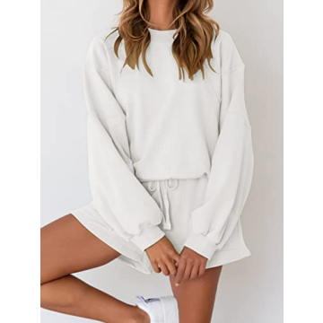 Oversized Lounge Set for Women - MEROKEETY 2024