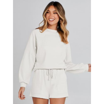 Oversized Lounge Set for Women - MEROKEETY 2024