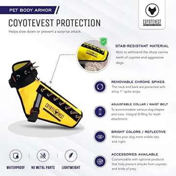 CoyoteVest Dog Harness - Premium Protection for Small Pets