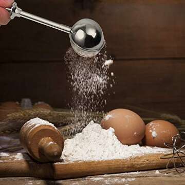 TORASO Baker's Dusting Wand for Easy Baking Dusting