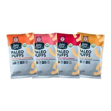 LesserEvil Himalayan Pink Salt Organic Paleo Puffs 24 Bags
