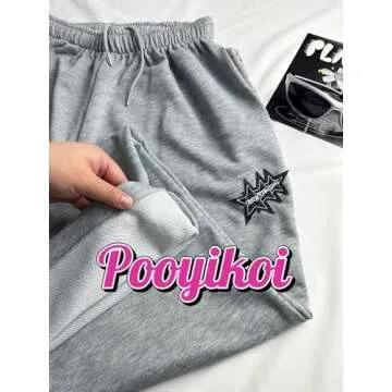Comfortable and Stylish Pooyikoi Women's Sweatpants