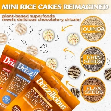 Drizzilicious Mini Rice Cakes Variety Pack - 32 Bags