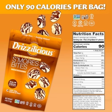 Drizzilicious Mini Rice Cakes Variety Pack - 32 Bags