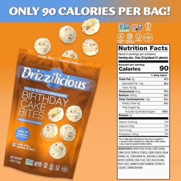 Drizzilicious Mini Rice Cakes Variety Pack - 32 Bags