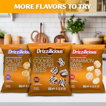 Drizzilicious Mini Rice Cakes Variety Pack - 32 Bags