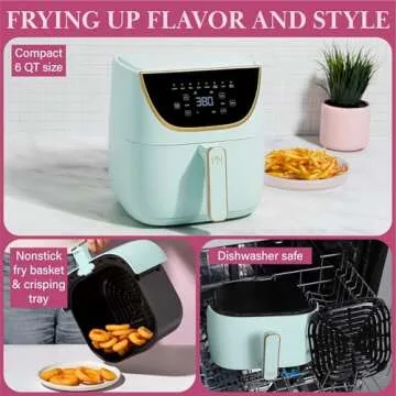 Paris Hilton Air Fryer - Large Capacity with Touchscreen