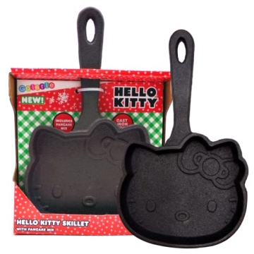 Galerie Hello Kitty Pancake Skillet with Mix, Stocking Stuffers Christmas Gifts for Kids, Mini Maker...