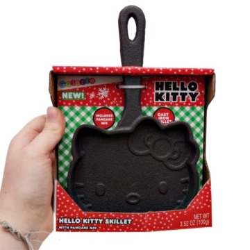 Hello Kitty Pancake Skillet with Mix for Fun Family Cooking