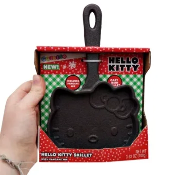 Hello Kitty Pancake Skillet with Mix for Fun Family Cooking