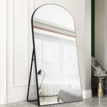 Trvone Arched Full Length Mirror 71" x 32" Wooden Frame
