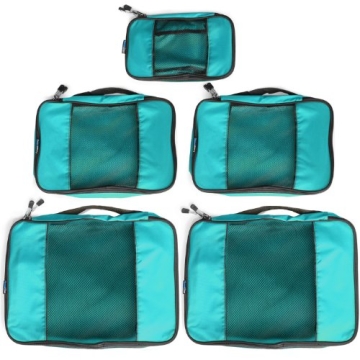 TravelWise Luggage Packing Organization Cubes 5 Pack
