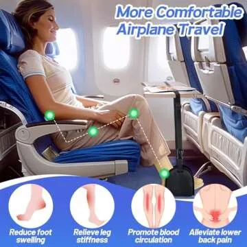 Airplane Foot Rest Hammock - Comfort for Long Flights