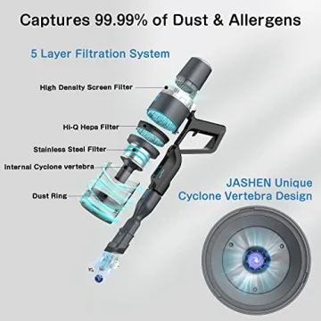 Discover JASHEN V18 Cordless Vacuum with Powerful Suction