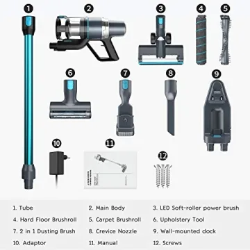 Discover JASHEN V18 Cordless Vacuum with Powerful Suction