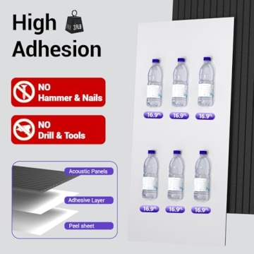 MAGICUBETIC Acoustic Panels Self-Adhesive Soundproofing