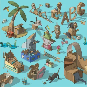 Makedo Explore Toolbox for Kids | Eco-Friendly Construction Creativity