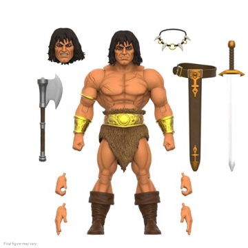 Super7 ULTIMATES! Conan The Barbarian (Comics) - 7" Conan Action Figure with Accessories Comic Book ...