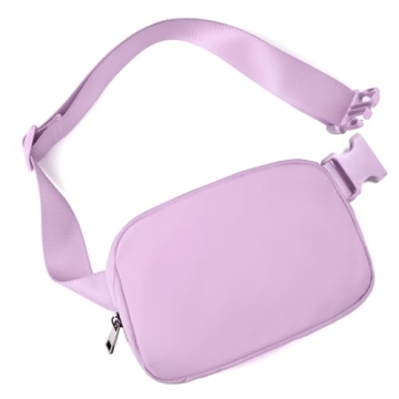 Versatile Lavender Fanny Pack for Women - Adjustable and Chic