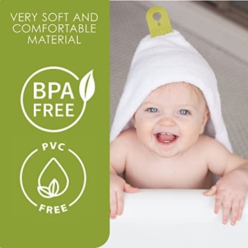 Puj Hug Hooded Baby Bath Towel for Easy Drying