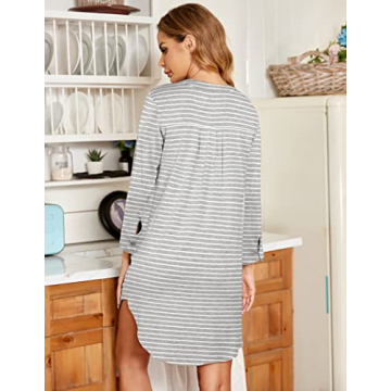 Stylish Ekouaer Women's Soft Sleep Dress for Comfort