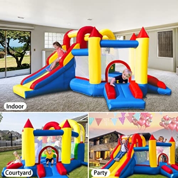 Umbalir Inflatable Bounce House for Kids Aged 3-8