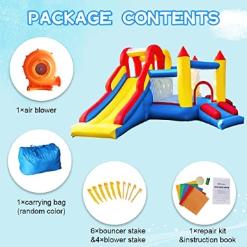 Umbalir Inflatable Bounce House for Kids Aged 3-8