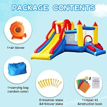 Umbalir Inflatable Bounce House for Kids Aged 3-8