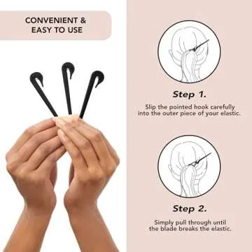 Kitsch Hair Band Cutter Tool - Easy Hair Tie Removal Tool