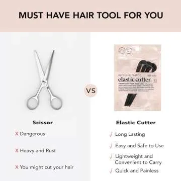 Kitsch Hair Band Cutter Tool - Easy Hair Tie Removal Tool