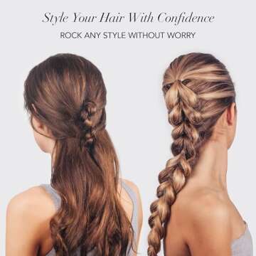 Kitsch Hair Tie Cutter - Easy To Use, Pain Free, No Hair Damage | Ponytail Cutter Tool for Kids & Toddlers | Elastic Ties Remover, 3pc Black