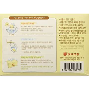 Dongsuh Roasted Barley Tea - Premium Korean Beverage, 10g x 30 Bags