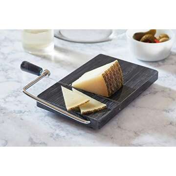 Fox Run Marble Cheese Slicer – Elegant & Functional Design