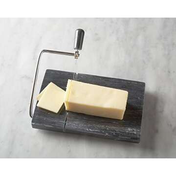 Fox Run Marble Cheese Slicer – Elegant & Functional Design