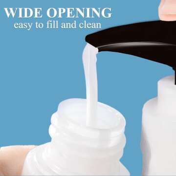 TSA Approved Leak-Proof Travel Bottles for Toiletries