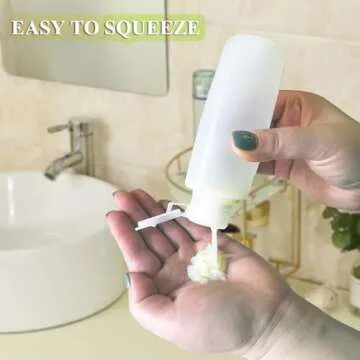 TSA Approved Leak-Proof Travel Bottles for Toiletries