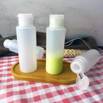 TSA Approved Leak-Proof Travel Bottles for Toiletries