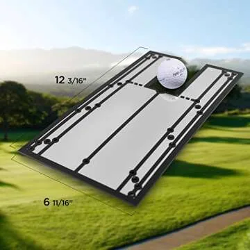 Improve Your Putting with Our 12" x 6" Golf Mirror